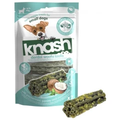 Οδοντική Λιχουδιά Σκύλου knash Woofa Loofa Small με Μέντα, Μαϊντανό και Λάδι Καρύδας 126gr