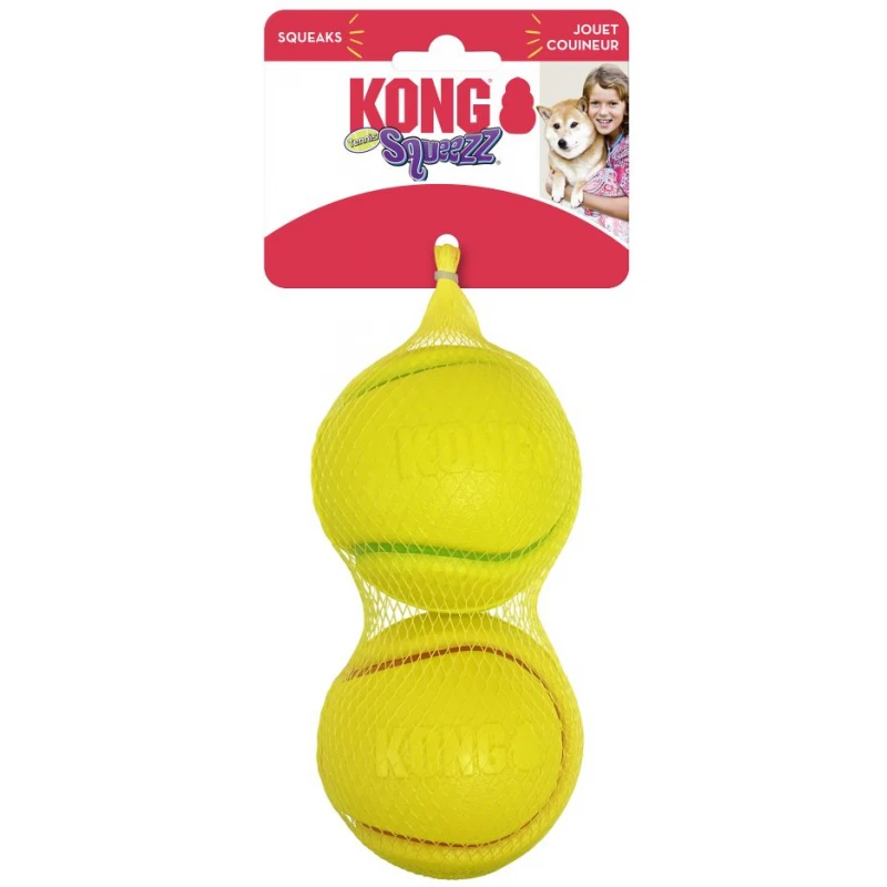 Kong Squeezz Tennis Balls Medium 2τμχ ΣΚΥΛΟΙ