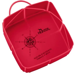 Hunter Πτυσσόμενο Μπολ Σιλικόνης Σκύλου - Γάτας 590ml Κόκκινο