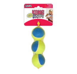 Kong Squeakair Ultra Ball Κίτρινο Medium 3τμχ