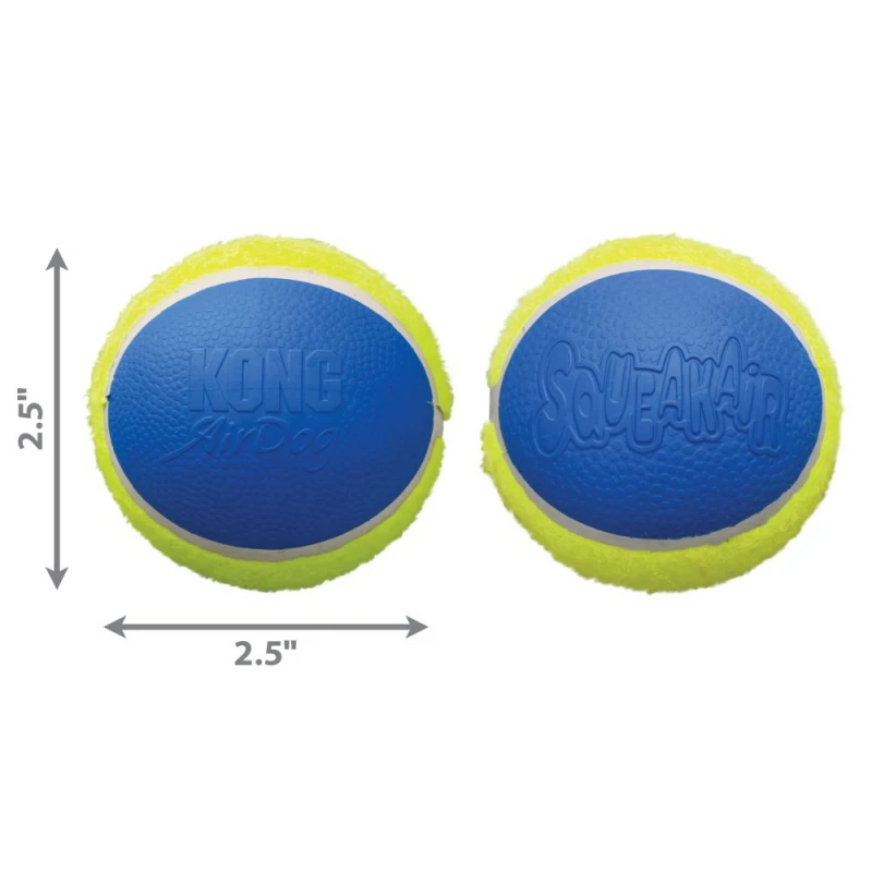 Kong Squeakair Ultra Ball Κίτρινο Medium 3τμχ ΣΚΥΛΟΙ