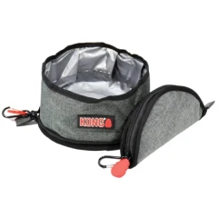 Kong Fold-up Travel Bowl Αναδιπλούμενα Μπολάκια Σετ 2 Τεμαχίων Kong Fold-up Travel Bowl Αναδιπλούμενα Μπολάκια Σετ 2 Τεμαχίων