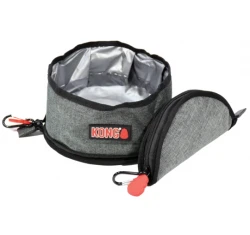 Kong Fold-up Travel Bowl Αναδιπλούμενα Μπολάκια Σετ 2 Τεμαχίων Kong Fold-up Travel Bowl Αναδιπλούμενα Μπολάκια Σετ 2 Τεμαχίων