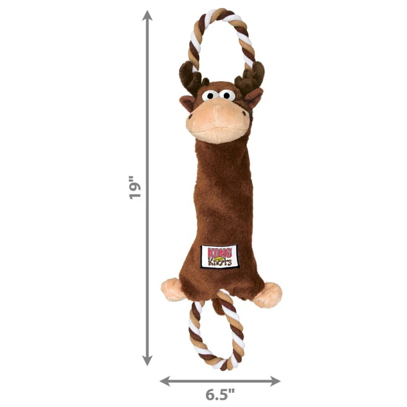 ΠΑΙΧΝΙΔΙ KONG TUGGER KNOTS MOOSE 48cm ΣΚΥΛΟΙ