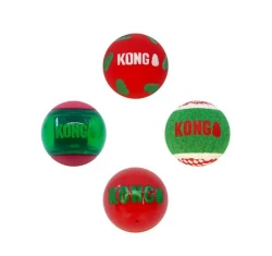 Χριστουγεννιάτικο Παιχνίδι Christmas Kong Holiday Occasions Balls Medium 4τμχ Χριστουγεννιάτικο Παιχνίδι Christmas Kong Holiday Occasions Balls Medium 4τμχ