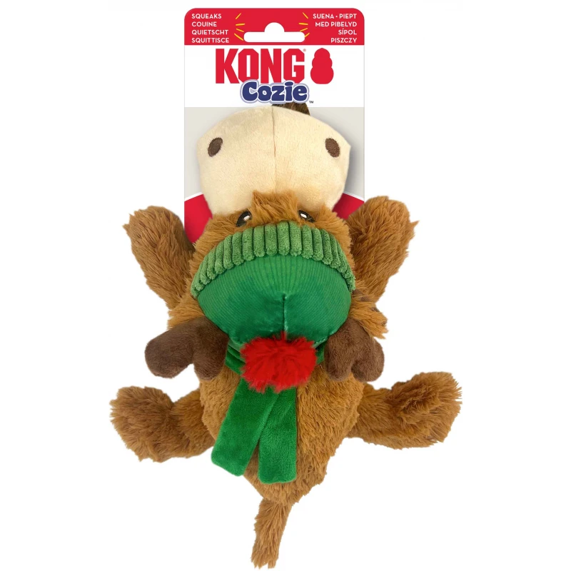 Χριστουγεννιάτικο Παιχνίδι Σκύλου Kong Cozie Reindeer ΣΚΥΛΟΙ