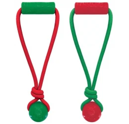Χριστουγεννιάτικο Παιχνίδι Σκύλου Kong Holiday Jaxx Brights Tug with Ball Medium 30cm Χριστουγεννιάτικο Παιχνίδι Σκύλου Kong Holiday Jaxx Brights Tug with Ball Medium 30cm