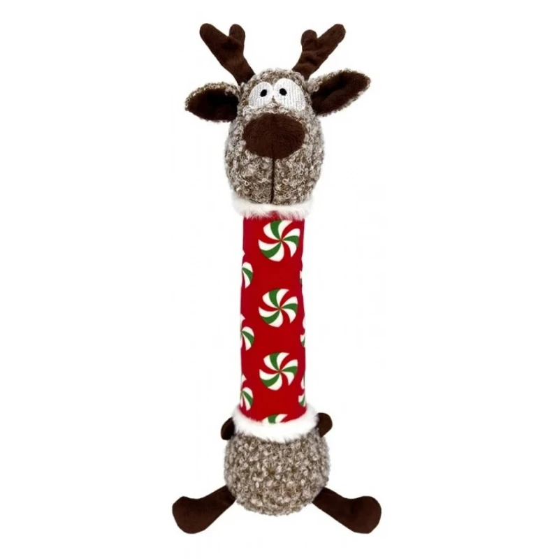 Χριστουγεννιάτικο Παιχνίδι Σκύλου KONG Holiday Shakers Luv Reindeer Medium 9,5x36,8cm Σκύλοι