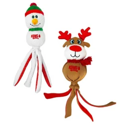 Χριστουγεννιάτικο Παιχνίδι Σκύλου Kong Holiday Wubba Reindeer / Snowman Large 33cm Χριστουγεννιάτικο Παιχνίδι Σκύλου Kong Holiday Wubba Reindeer / Snowman Large 33cm