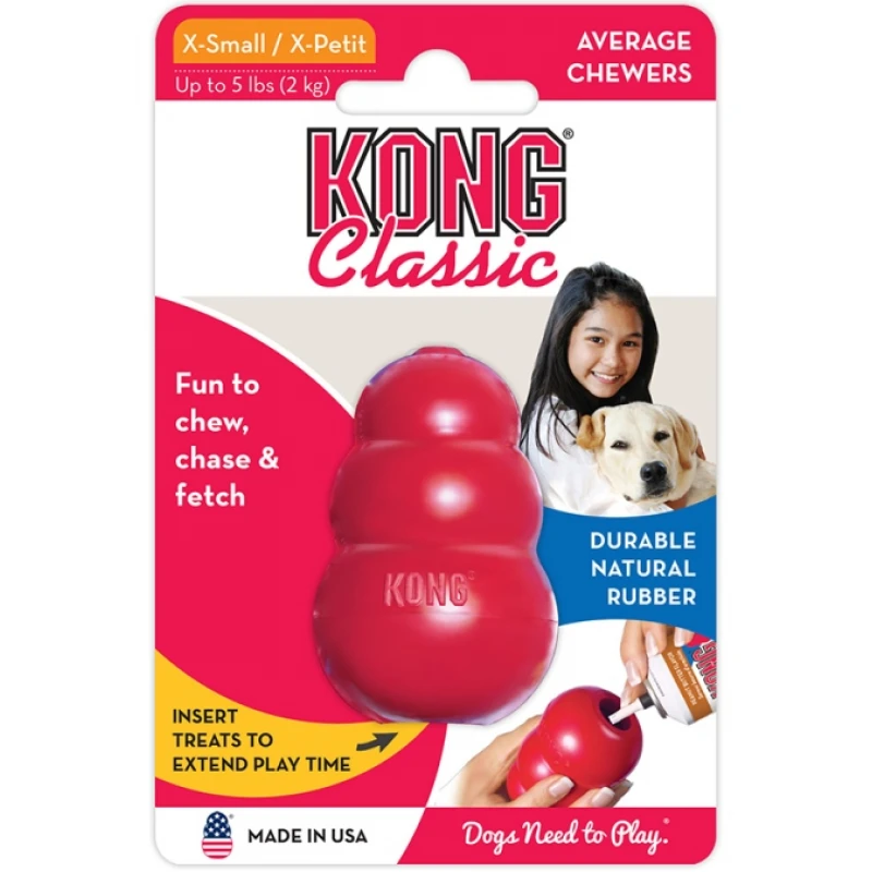 CLASSIC KONG XSMALL 5,5cm 