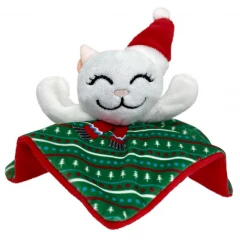 Kong Χριστουγεννιάτικο Παιχνίδι Γάτας Holiday Crackles Santa Kitty 14x17cm