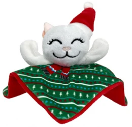 Kong Χριστουγεννιάτικο Παιχνίδι Γάτας Holiday Crackles Santa Kitty 14x17cm