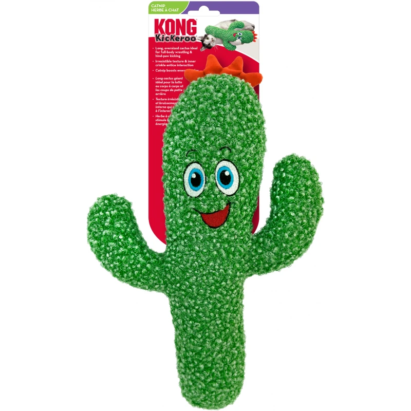 Παιχνίδι Γάτας Kong Cat Kickeroo Cactus Γάτες