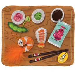 Παιχνίδι Γάτας Kong Pull-A-Partz Sushi 27,94x22,86cm