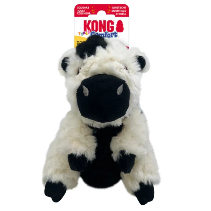 Παιχνίδι Kong Comfort Tykes Cow Small Σκύλοι