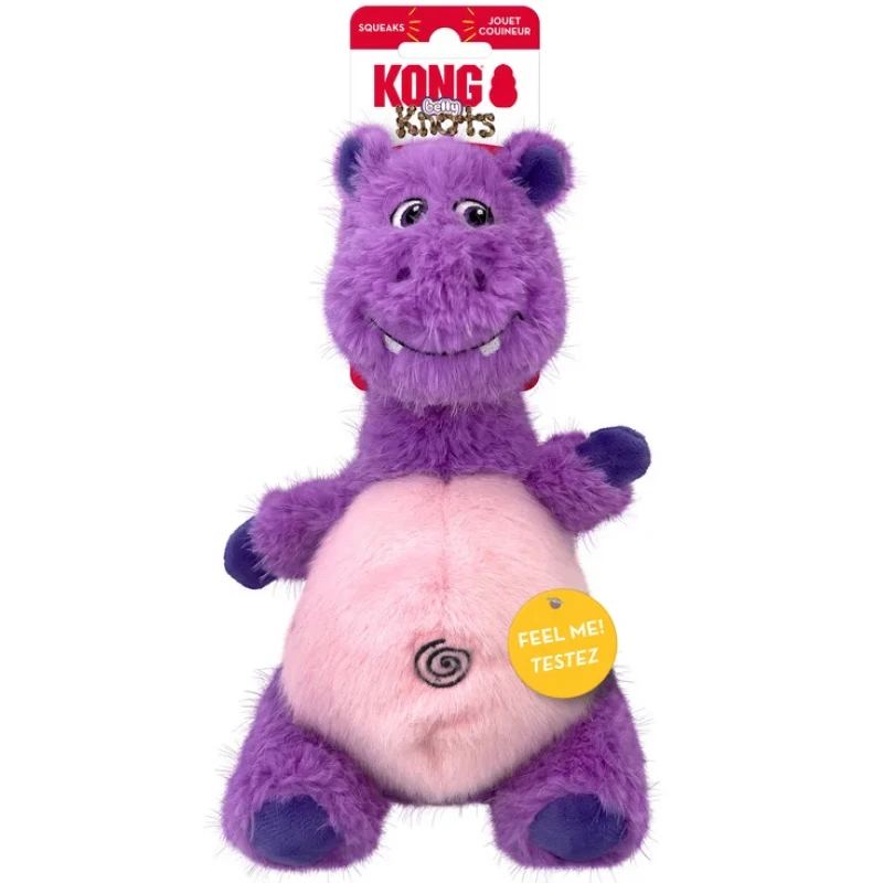Παιχνίδι Kong Knots Belly Hippo Medium/Large Σκύλοι