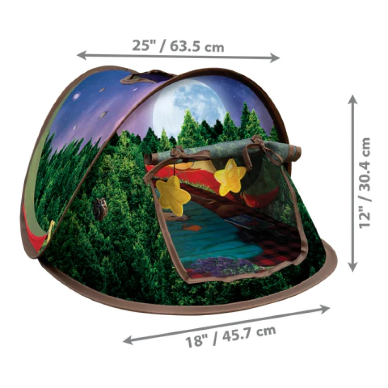Παιχνίδι Τούνελ για Γάτες Kong Play Spaces Glamping Tent 63.5x45.7x30.4cm Γάτες
