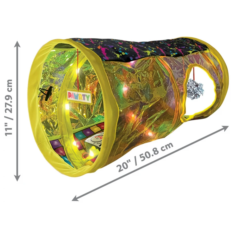 Παιχνίδι Τούνελ για Γάτες Kong Play Spaces Rave Cave 50.8x27.9cm Γάτες