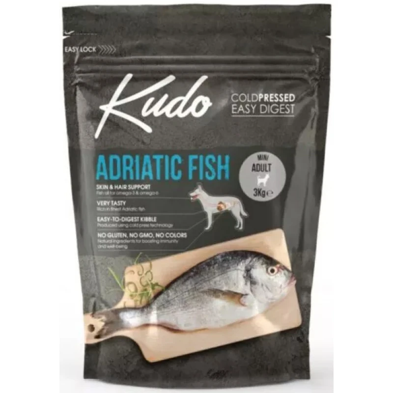 Kudo Mini Adult Adriatic Fish 3kg Σκύλοι