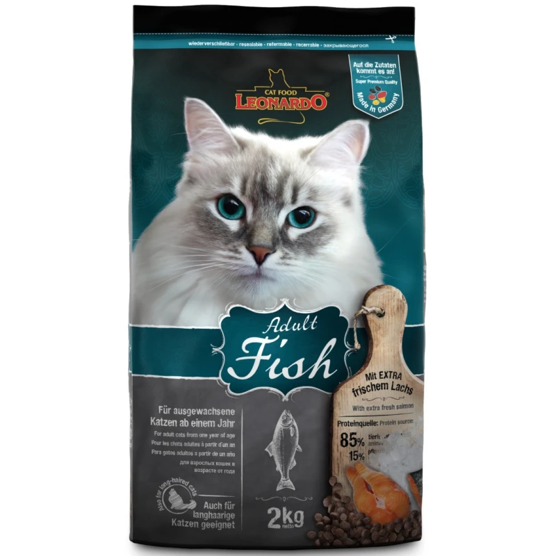 Leonardo Adult Fish 2kg ΞΗΡΑ ΤΡΟΦΗ ΓΑΤΑΣ Leonardo Adult Fish 2kg ΞΗΡΑ ΤΡΟΦΗ ΓΑΤΑΣ