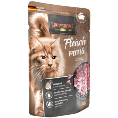 Υγρή Τροφή Φακελάκι Γάτας Leonardo Adult Meat Menu 85gr