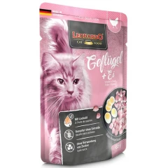 Υγρή Τροφή Φακελάκι Γάτας Leonardo Adult Poultry & Egg 85gr