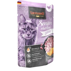 Υγρή Τροφή Φακελάκι Γάτας Leonardo Senior Chicken 85gr