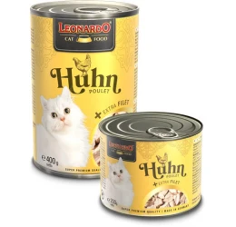 Υγρή Τροφή Γάτας Leonardo Chicken & Extra Fillet 400gr Υγρή Τροφή Γάτας Leonardo Chicken & Extra Fillet 400gr
