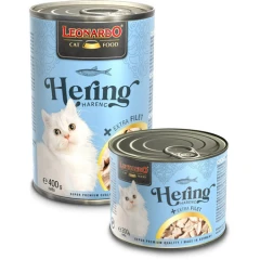 Υγρή Τροφή Γάτας Leonardo Herring & Extra Fillet 400gr Υγρή Τροφή Γάτας Leonardo Herring & Extra Fillet 400gr