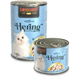 Υγρή Τροφή Γάτας Leonardo Herring & Extra Fillet 400gr Υγρή Τροφή Γάτας Leonardo Herring & Extra Fillet 400gr