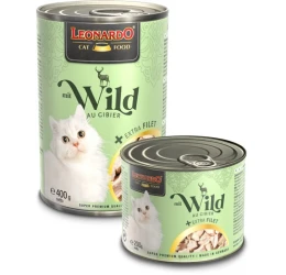 Υγρή Τροφή Γάτας Leonardo Venison & Extra Fillet 400gr Υγρή Τροφή Γάτας Leonardo Venison & Extra Fillet 400gr