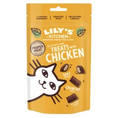Λιχουδιά Γάτας Lily's Kitchen Chicken Treats 60gr Λιχουδιά Γάτας Lily's Kitchen Chicken Treats 60gr