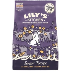 Ξηρά Τροφή Σκύλου Lily's Kitchen Senior Γαλοπούλα & Πέστροφα 7kg