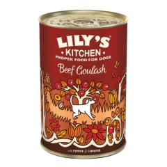 Υγρή Τροφή Σκύλου Lily's Kitchen Beef Goulash 400gr