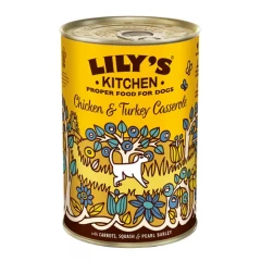 Υγρή Τροφή Σκύλου Lily's Kitchen Chicken & Turkey Casserole 400gr