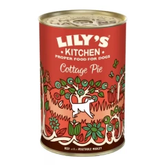 Υγρή Τροφή Σκύλου Lily's Kitchen Cottage Pie 400gr