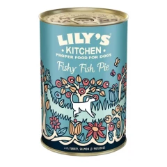 Υγρή Τροφή Σκύλου Lily's Kitchen Fishy Fish Pie 400gr