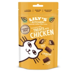 Λιχουδιά Γάτας Lily's Kitchen Chicken Treats 60gr Λιχουδιά Γάτας Lily's Kitchen Chicken Treats 60gr