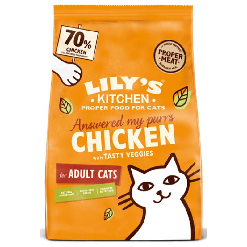 Ξηρά Τροφή Γάτας Lily's Kitchen Delicious Κοτοπουλο 2kg Γάτες Ξηρά Τροφή Γάτας Lily's Kitchen Delicious Κοτοπουλο 2kg Γάτες