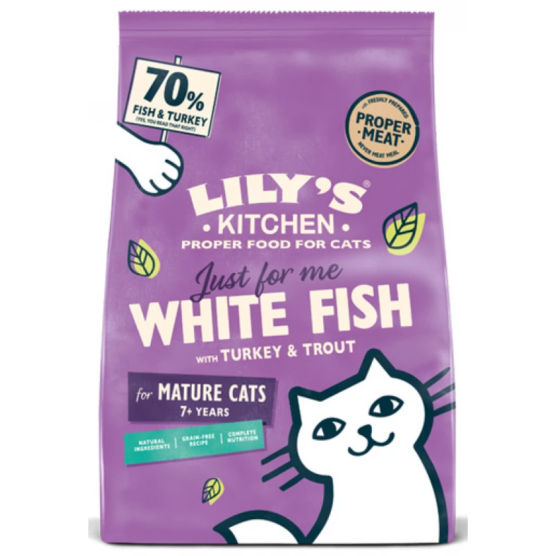 Ξηρά Τροφή Γάτας Lily's Kitchen Marvellously Mature 800gr Γάτες Ξηρά Τροφή Γάτας Lily's Kitchen Marvellously Mature 800gr Γάτες