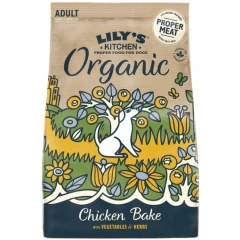 Ξηρά Τροφή Σκύλου Lily's Kitchen Adult Organic Chicken & Veggies 7kg