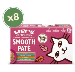Υγρή Τροφή Γάτας Lily's Kitchen Smooth Pate Selection Multipack (8 x 85gr)