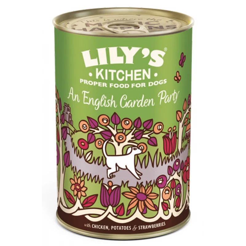 Υγρή Τροφή Σκύλου Lily's Kitchen An English Garden Party 400gr Σκύλοι