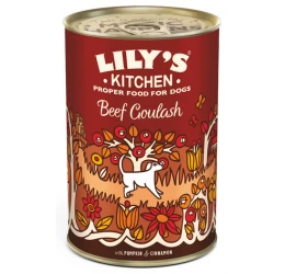 Υγρή Τροφή Σκύλου Lily's Kitchen Beef Goulash 400gr