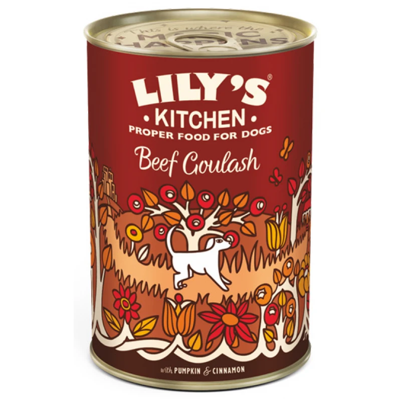 Υγρή Τροφή Σκύλου Lily's Kitchen Beef Goulash 400gr Σκύλοι