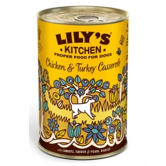 Υγρή Τροφή Σκύλου Lily's Kitchen Chicken & Turkey Casserole 400gr