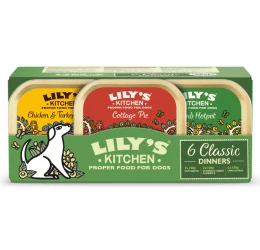Υγρή Τροφή Σκύλου Lily's Kitchen Classic Dinners Multipack (6 x 150gr)