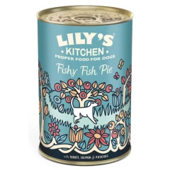 Υγρή Τροφή Σκύλου Lily's Kitchen Fishy Fish Pie 400gr