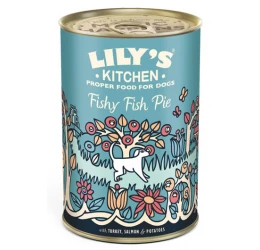 Υγρή Τροφή Σκύλου Lily's Kitchen Fishy Fish Pie 400gr