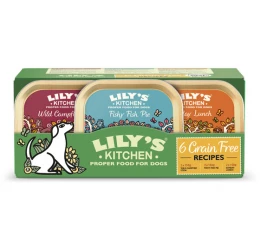 Υγρή Τροφή Σκύλου Lily's Kitchen Grain Free Recipes Multipack (6 x 150gr)
